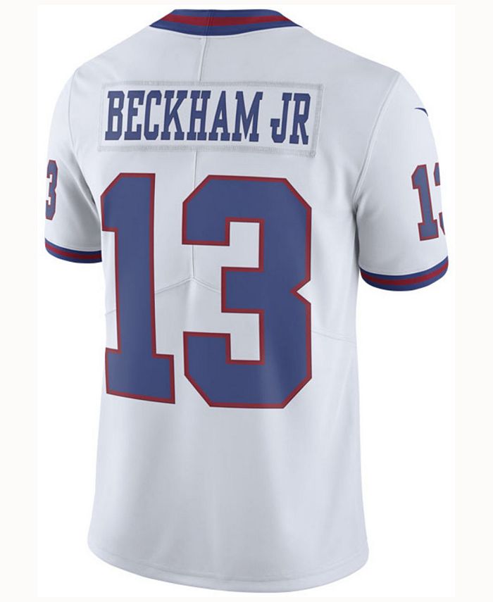 Nike Men's Odell Beckham Jr. New York Giants Limited Color Rush Jersey Macy's