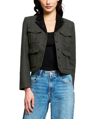 Women's Asher Four Pkt Donagel Tweed Dickie Jacket