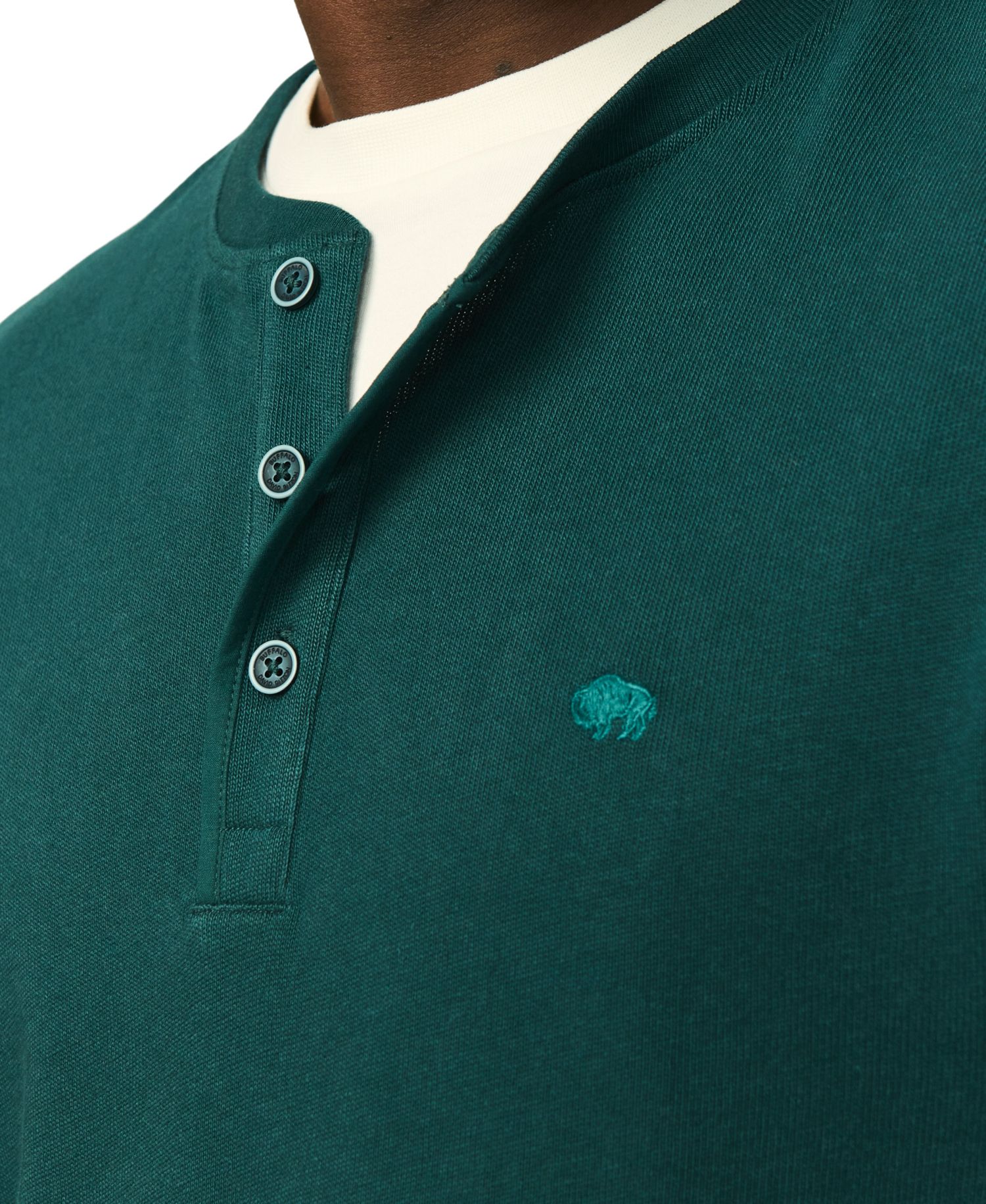 Men's Kambo Long-Sleeve Regular-Fit Henley