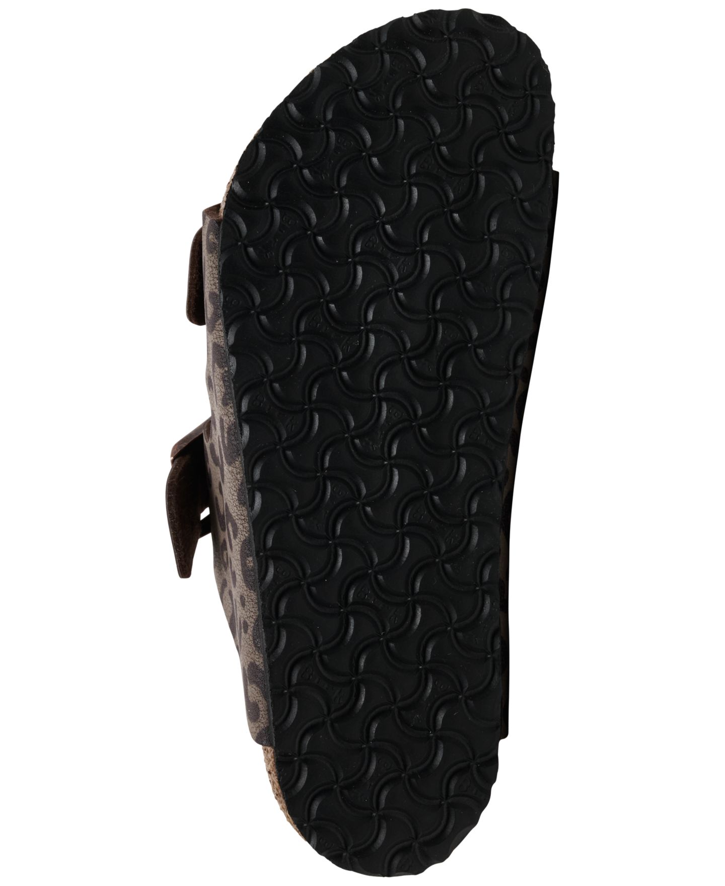 Сандалии Birkenstock Arizona Two-Strap Cork Footbed Leopard Print Sandals from Finish Line для девочек, цвет: Мокко — фото 6