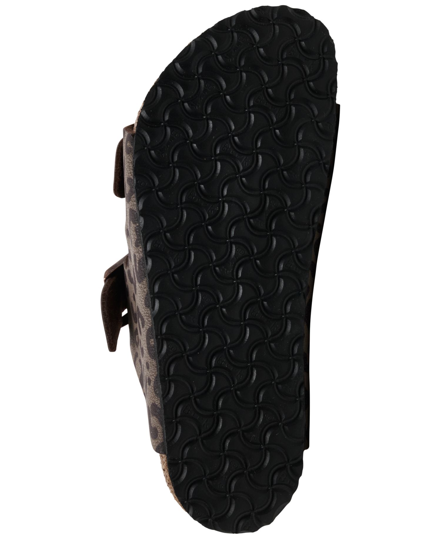 Little Girls Arizona Two-Strap Cork Footbed Leopard Print Sandals from Finish Line