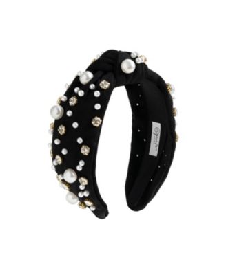 Girls' Imitation Pearl Statement Headband