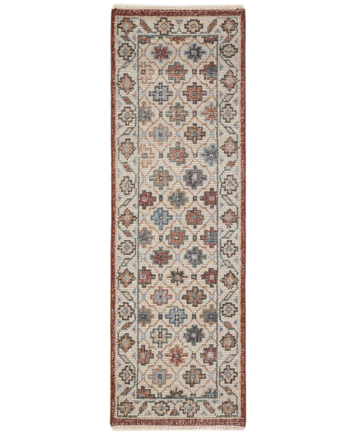 Obeetee Palace Dahlia 2'6" x 8' Runner Area Rug