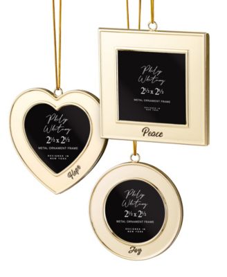 Gold Ornament Frames, Set of 3