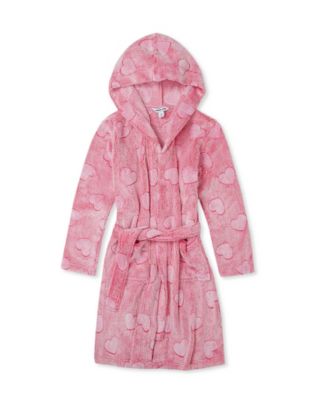 Big Girls Embossed Plush Robe