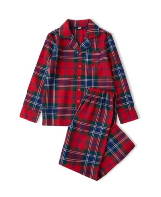 Big Girls Flannel 2 Piece Pajama Set