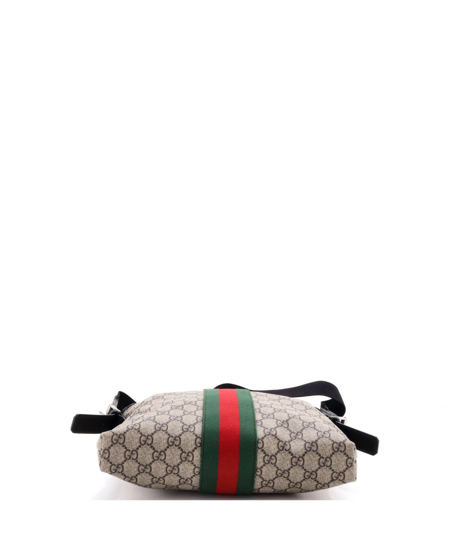 Medium Web Messenger Bag GG Coated Canvas