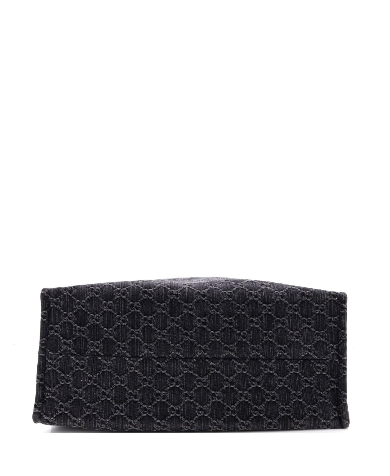 Ophidia Laptop Denim Shopper Tote
