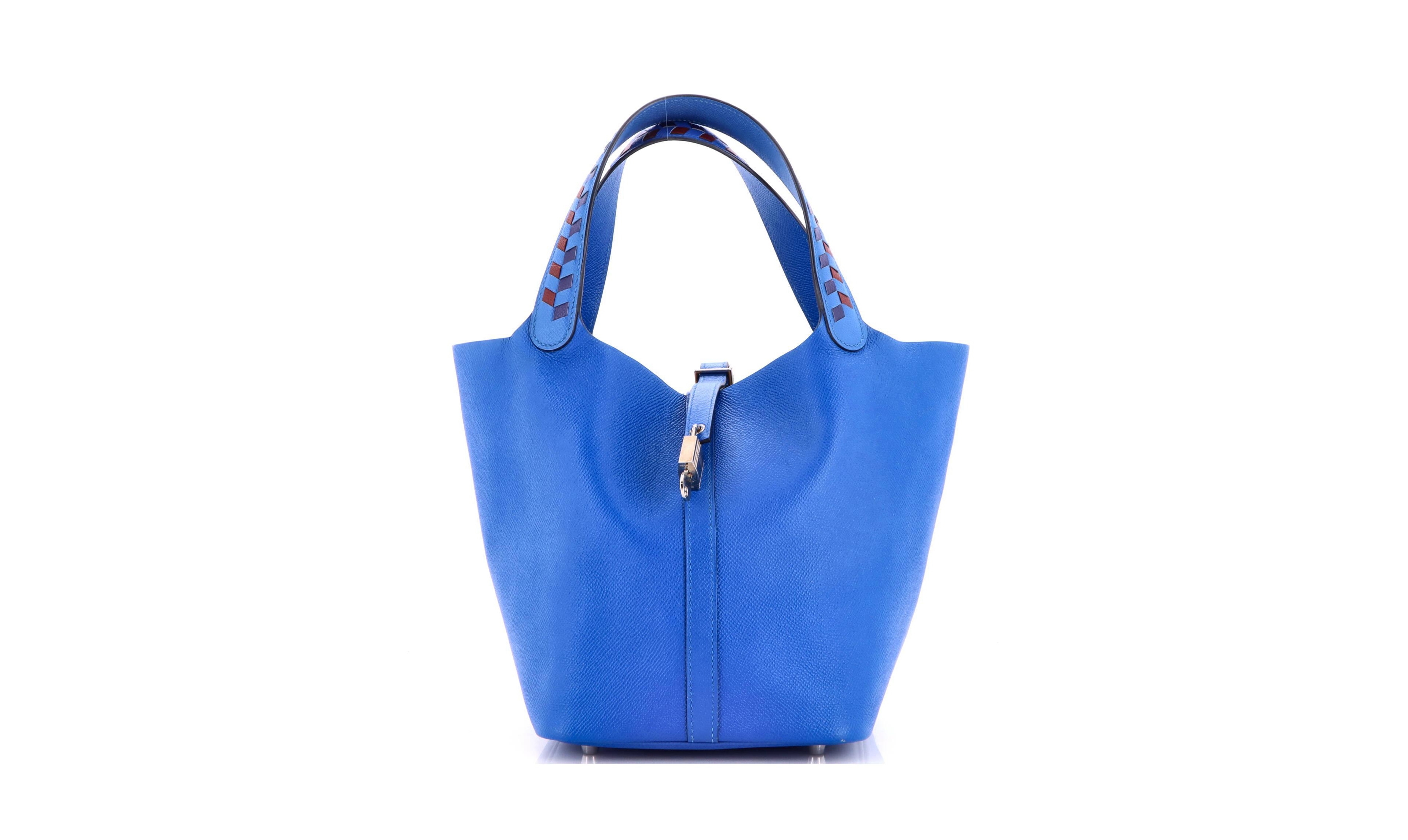 Pre-Owned HERMES Picotin Lock Braided-Handle Tote