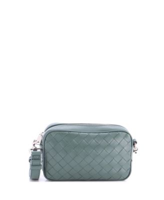 Small Zip Camera Bag Intrecciato Nappa