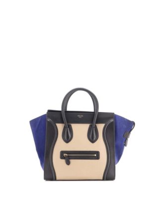 Mini Tricolor Luggage Tote