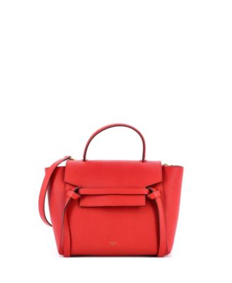 Micro Belt Bag Textured Leather