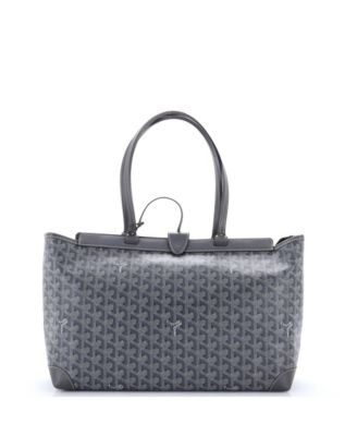 Bellechasse Laptop-Compatible Coated Canvas Tote