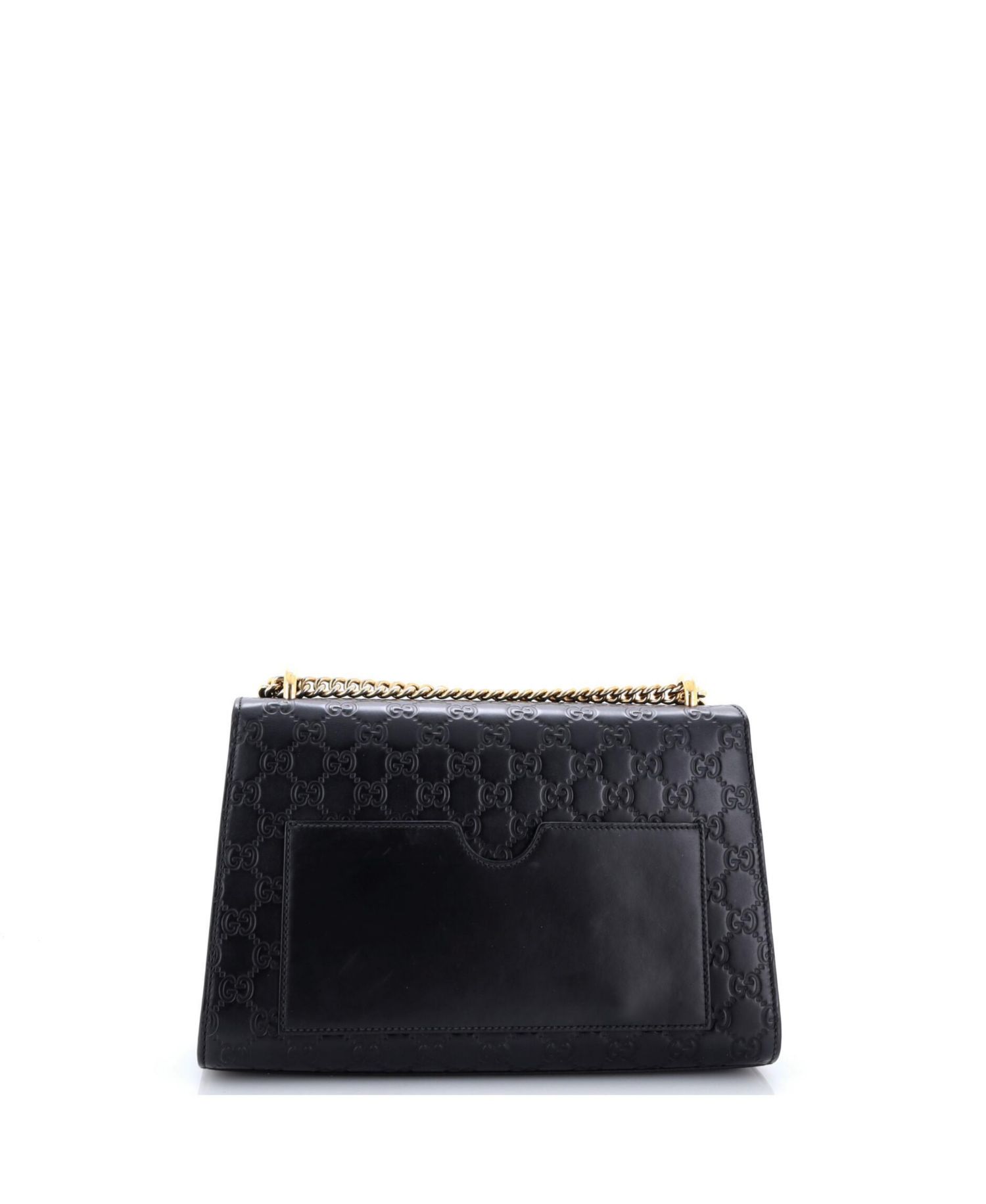 Medium Padlock Shoulder Bag Guccissima Leather