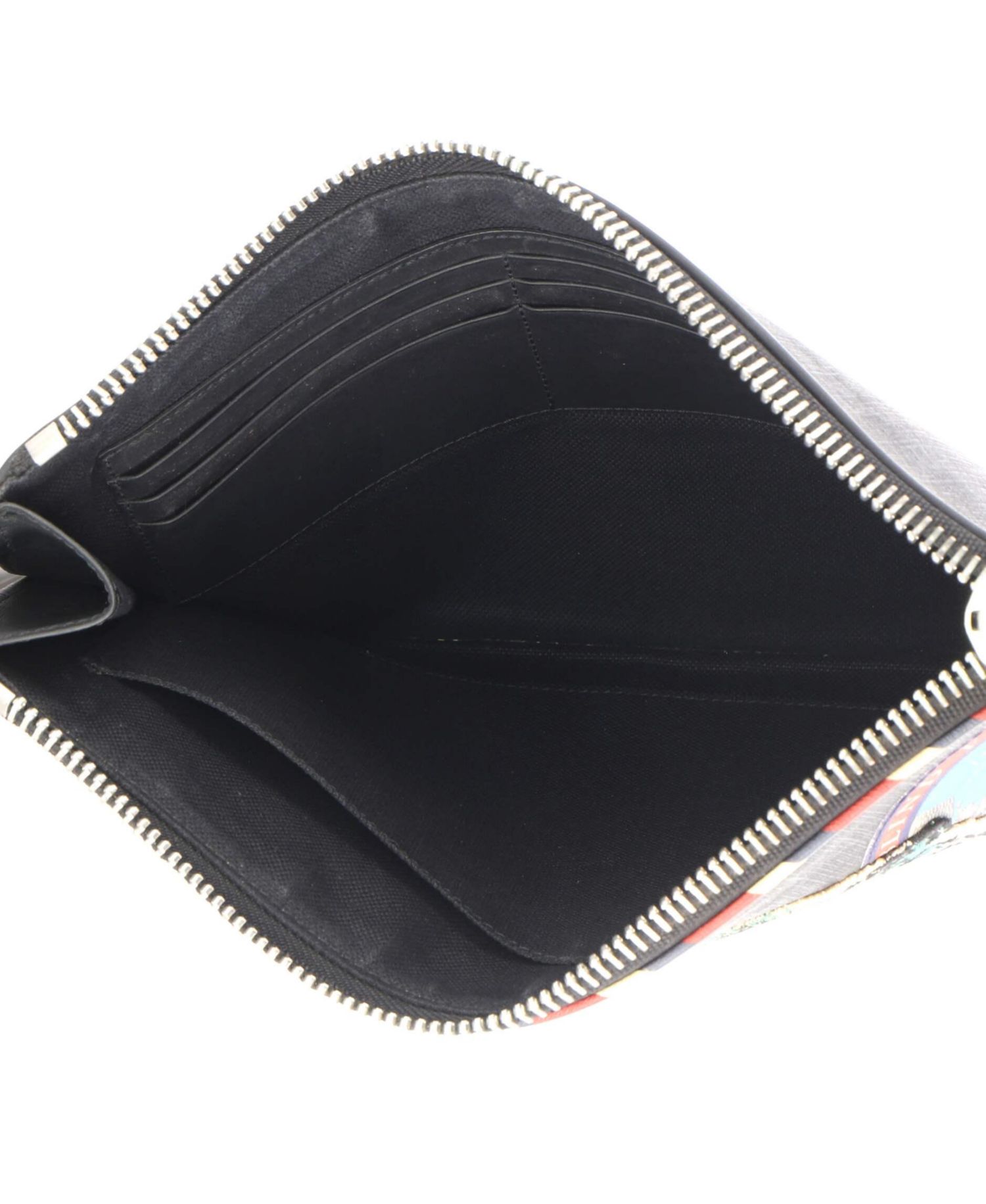 Night Courrier GG Coated Canvas with Applique Pouch