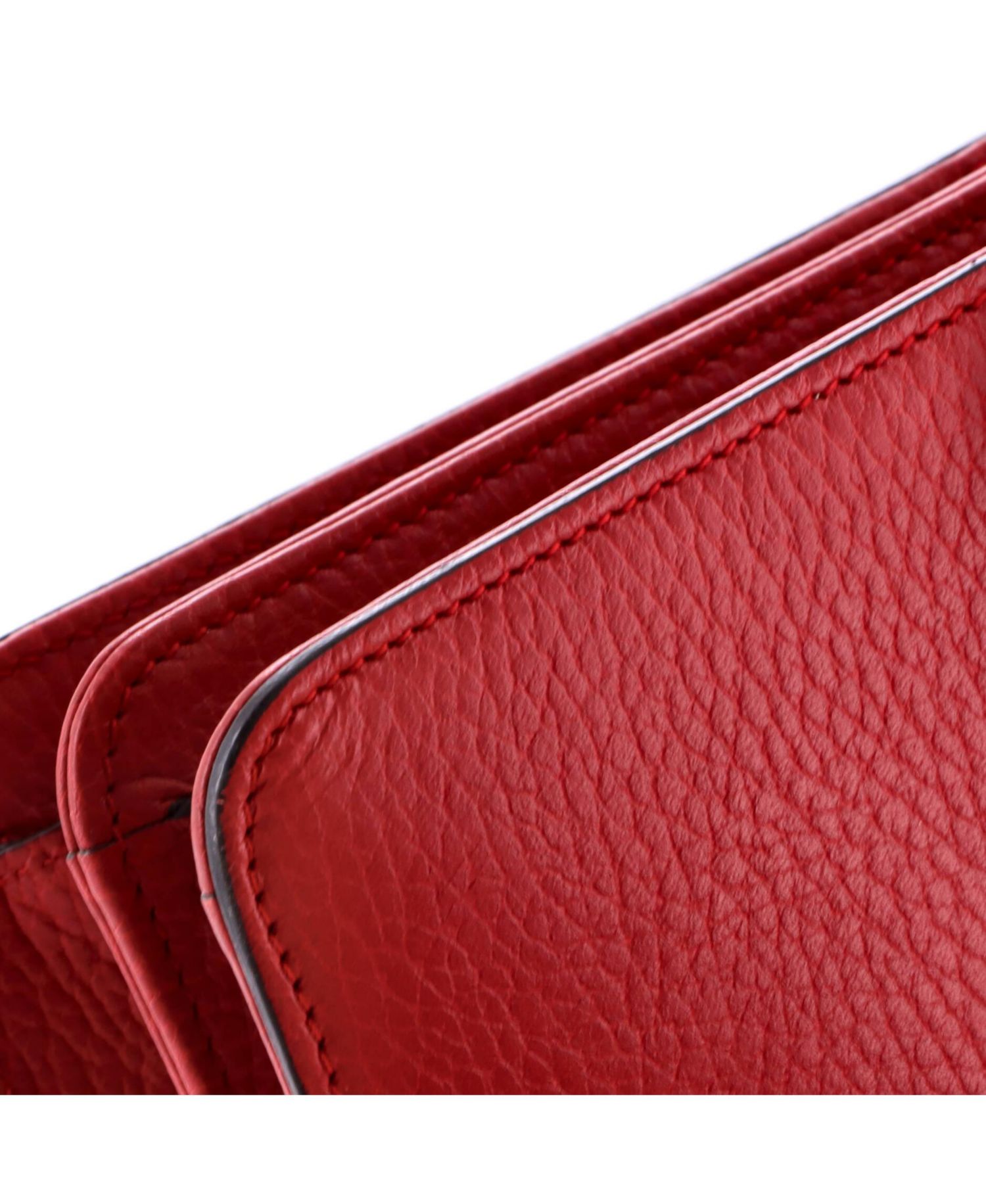 Small Interlocking Shoulder Bag Leather