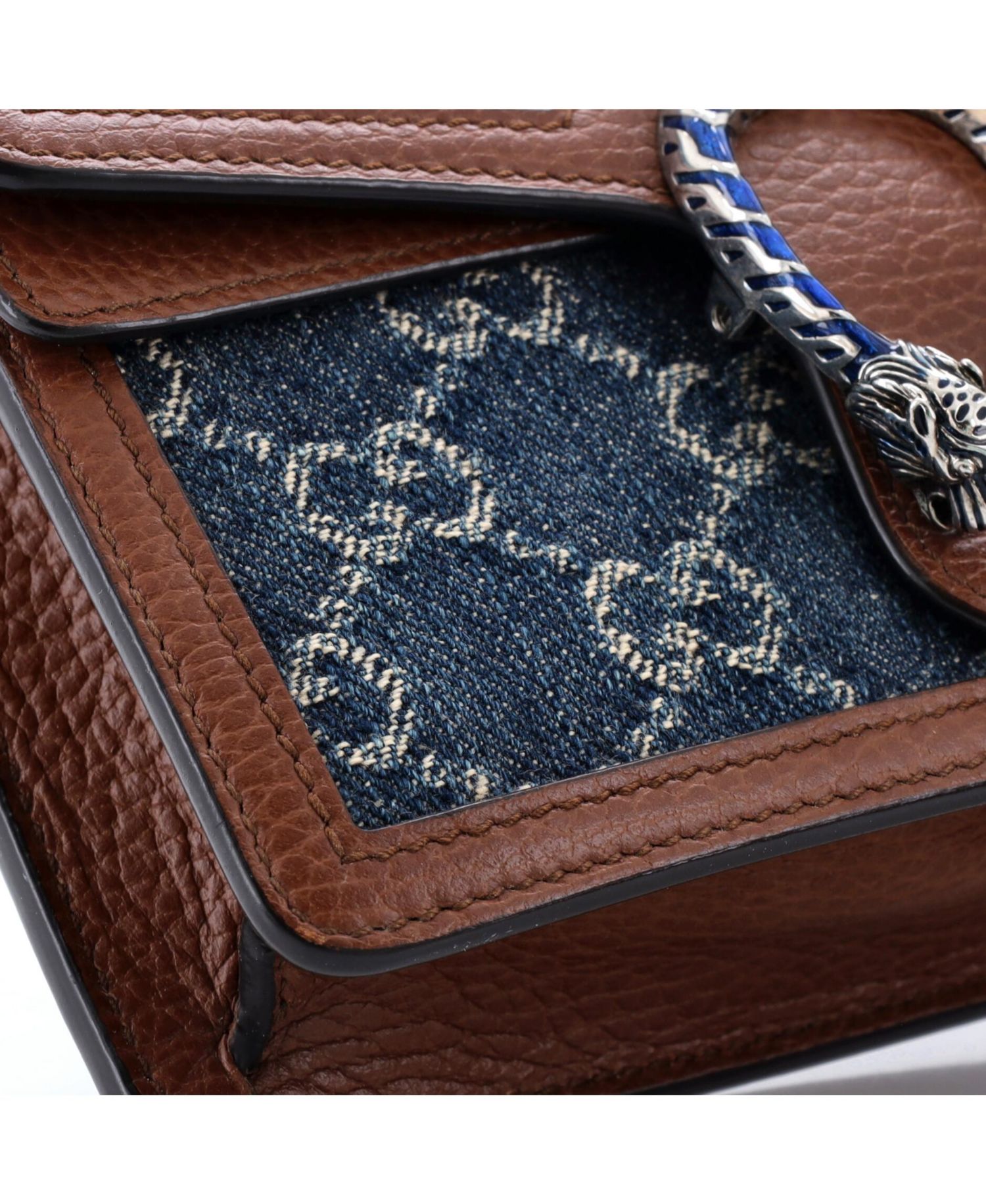Super Mini Dionysus Bag GG Denim