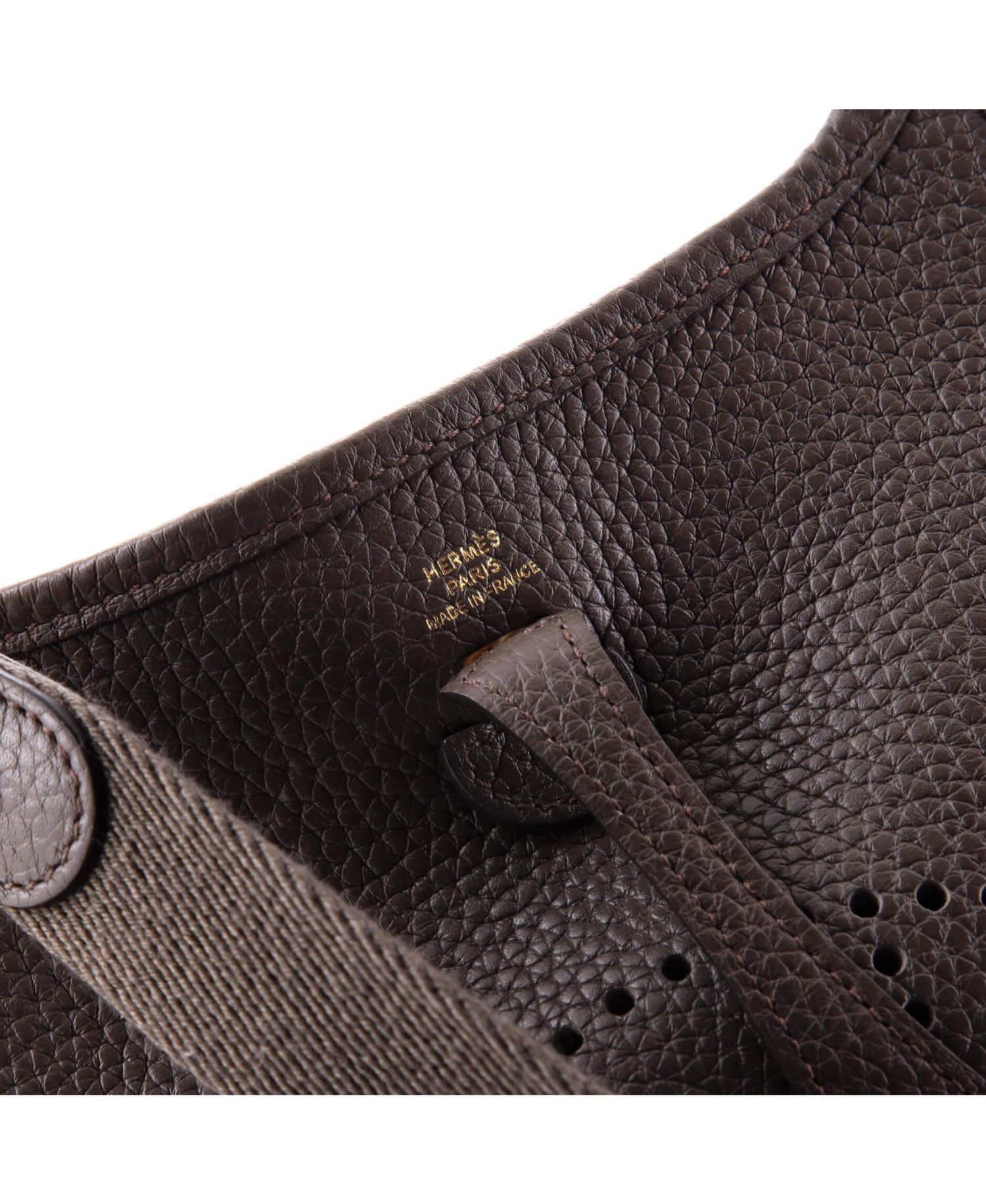 Pre-Owned Hermes TPM Evelyne Bag Gen III Clemence