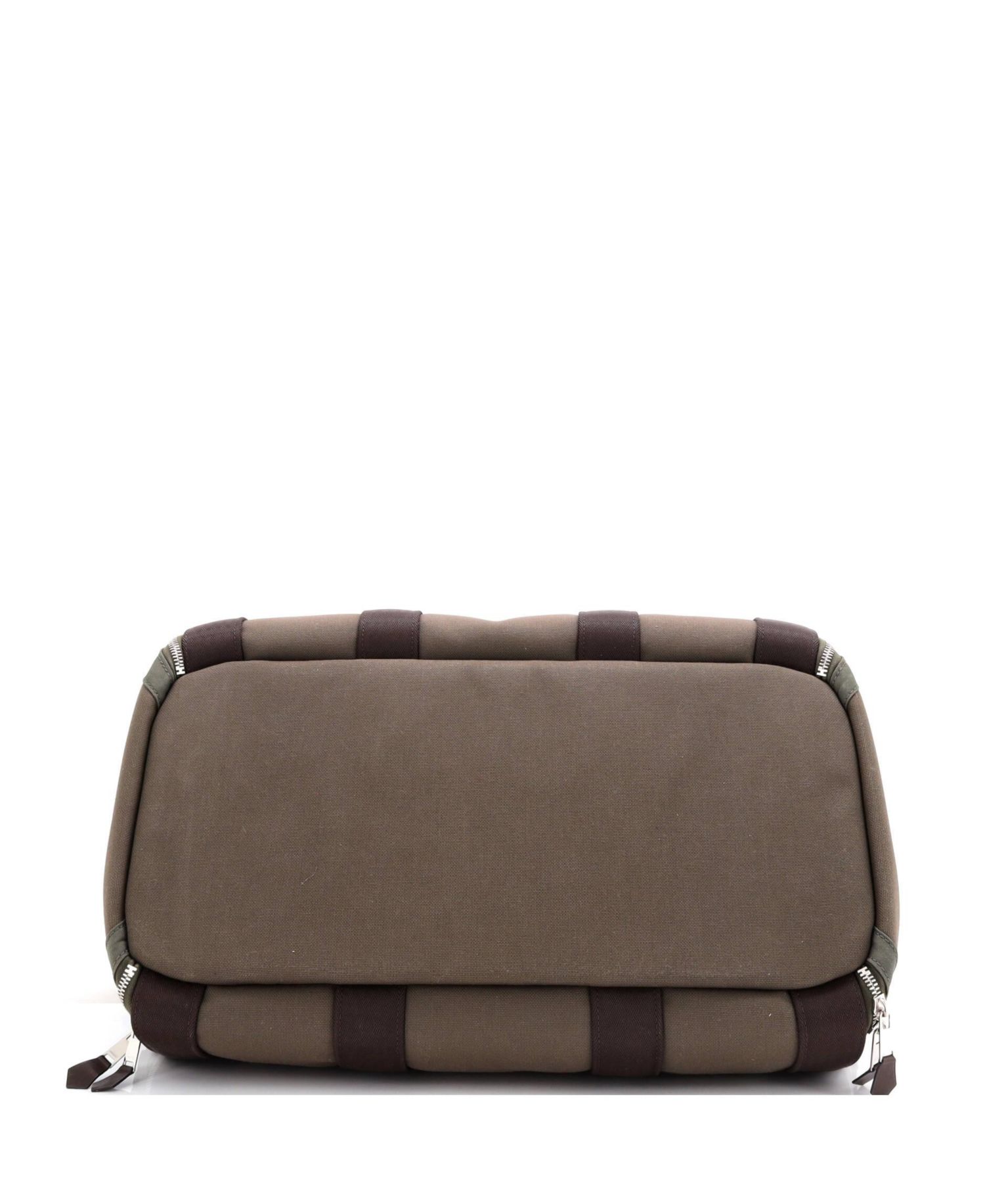 Pre-Owned Hermes Carrying Dog Bag Canvas