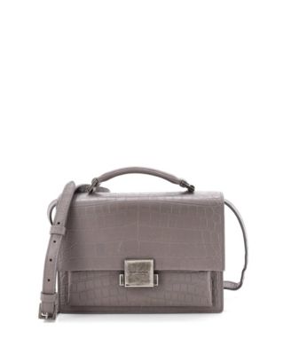 Medium Bellechasse Satchel Embossed Leather