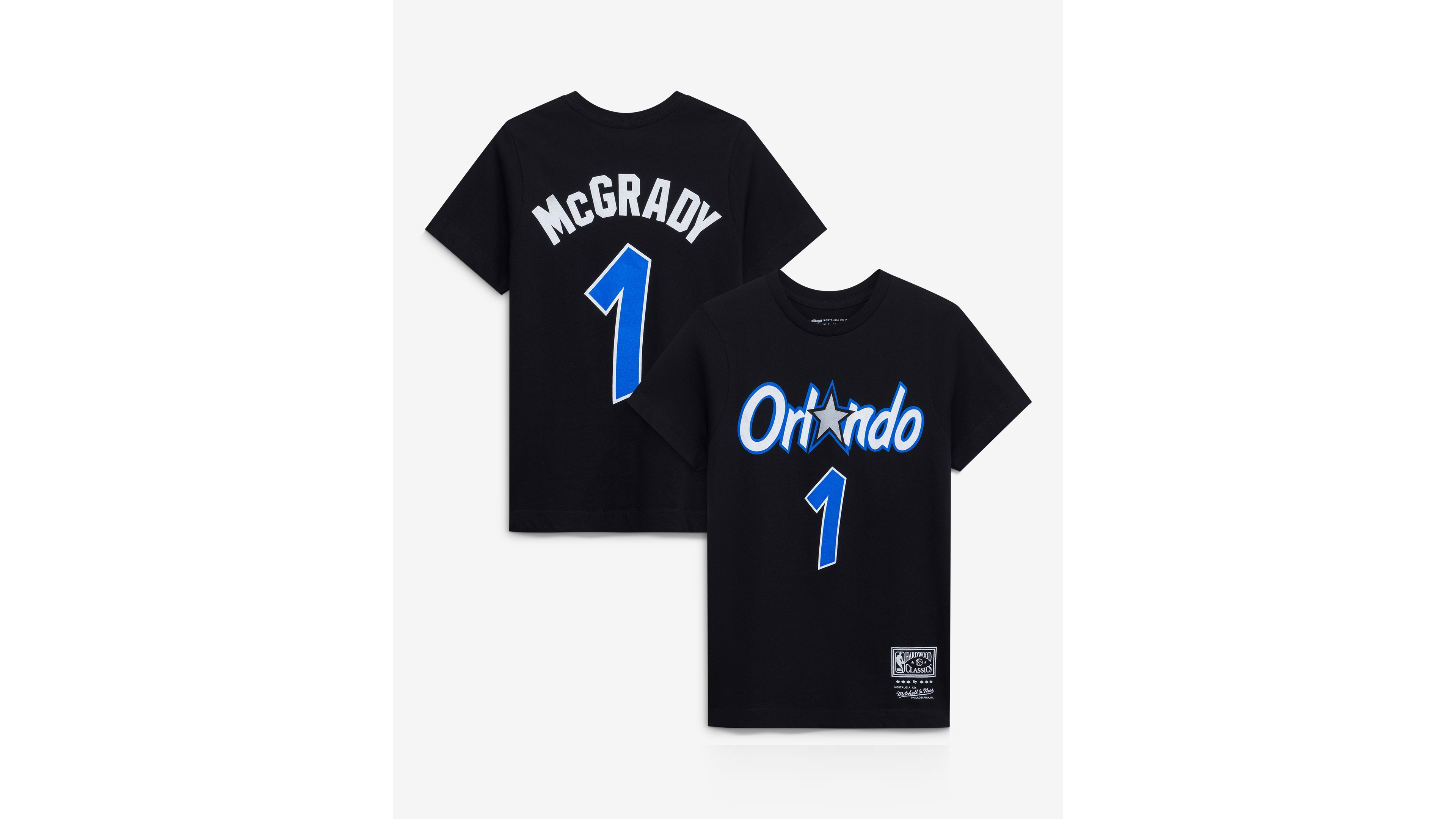 Mitchell & Ness Boys' and Girls' Hardwood Classics Tracy McGrady Orlando Magic T-Shirt