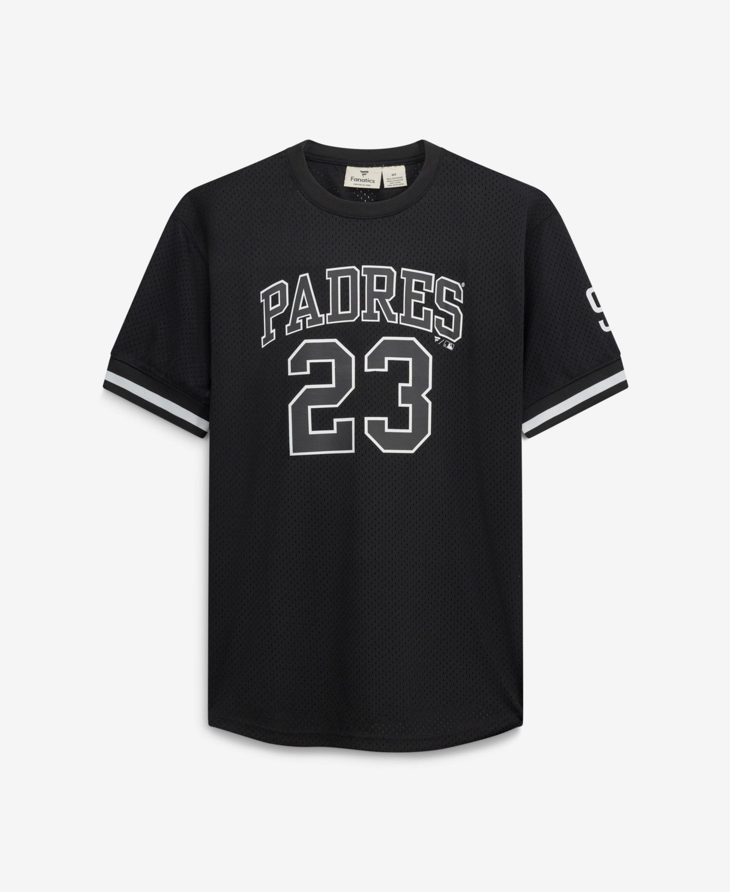 Men's Fernando Tatis Jr. Black/White San Diego Padres Big Tall Heavyweight Mesh Jersey