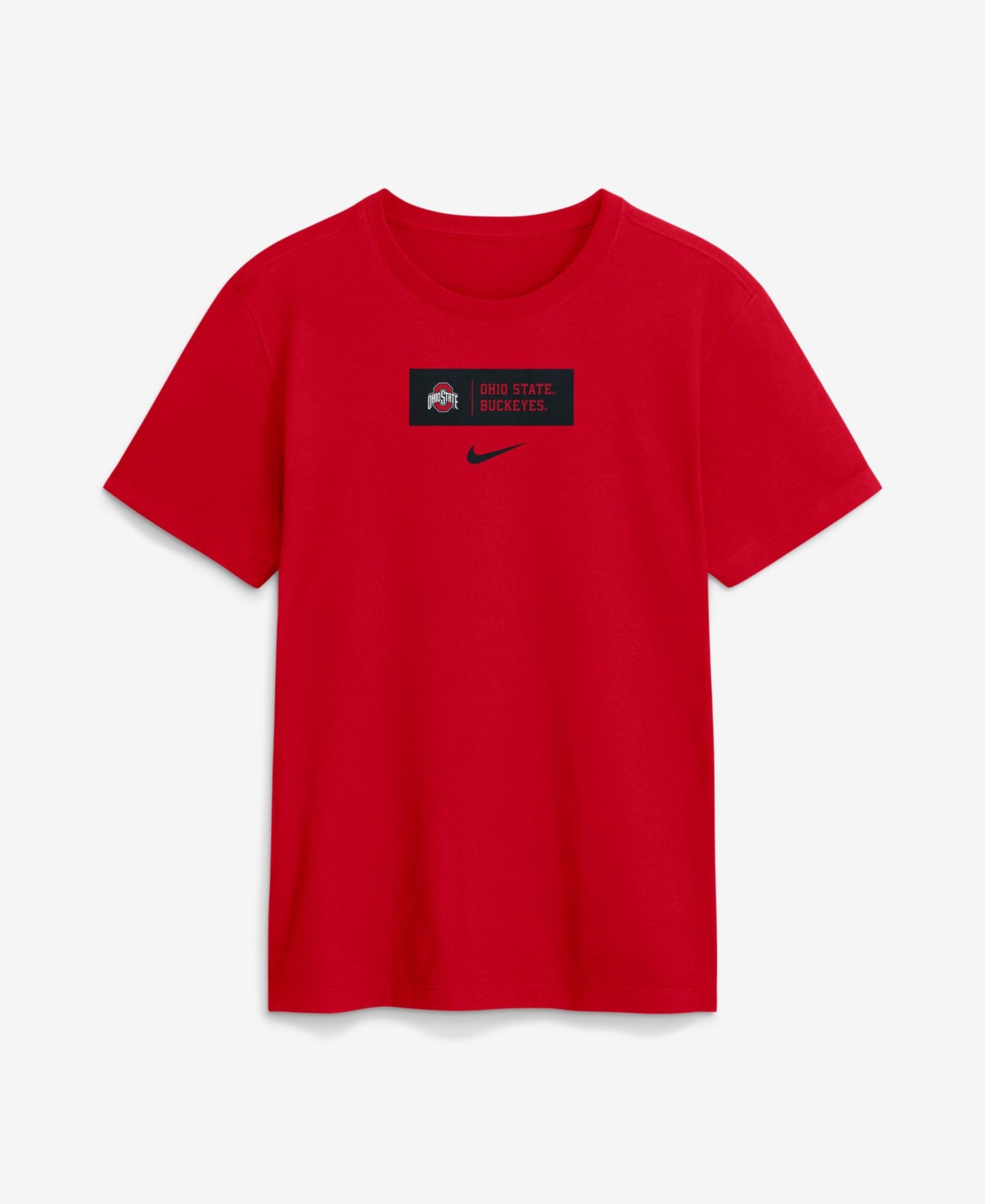 Men's Scarlet Ohio State Buckeyes Primetime Crew T-Shirt
