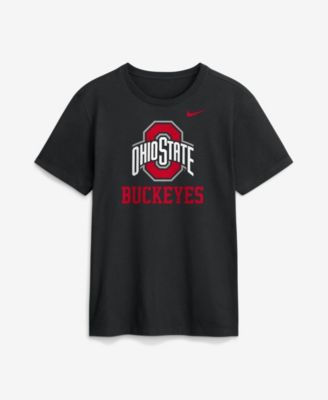 Men's Black Ohio State Buckeyes Primetime Logo Mantra T-Shirt