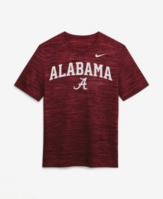 Men's  Crimson Alabama Crimson Tide Primetime Arch Logo Velocity Dri-FIT T-Shirt