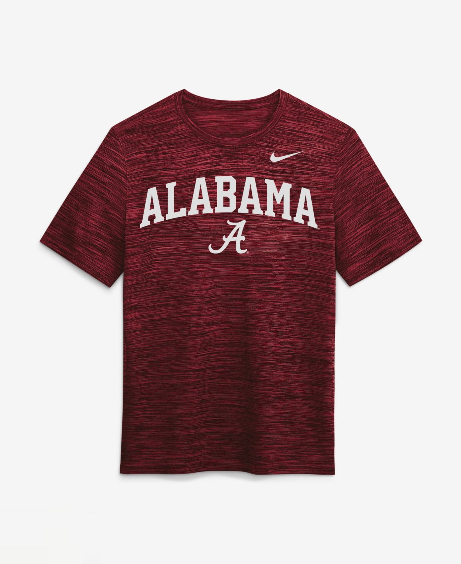 Men's Crimson Alabama Crimson Tide Primetime Arch Logo Velocity Dri-FIT T-Shirt