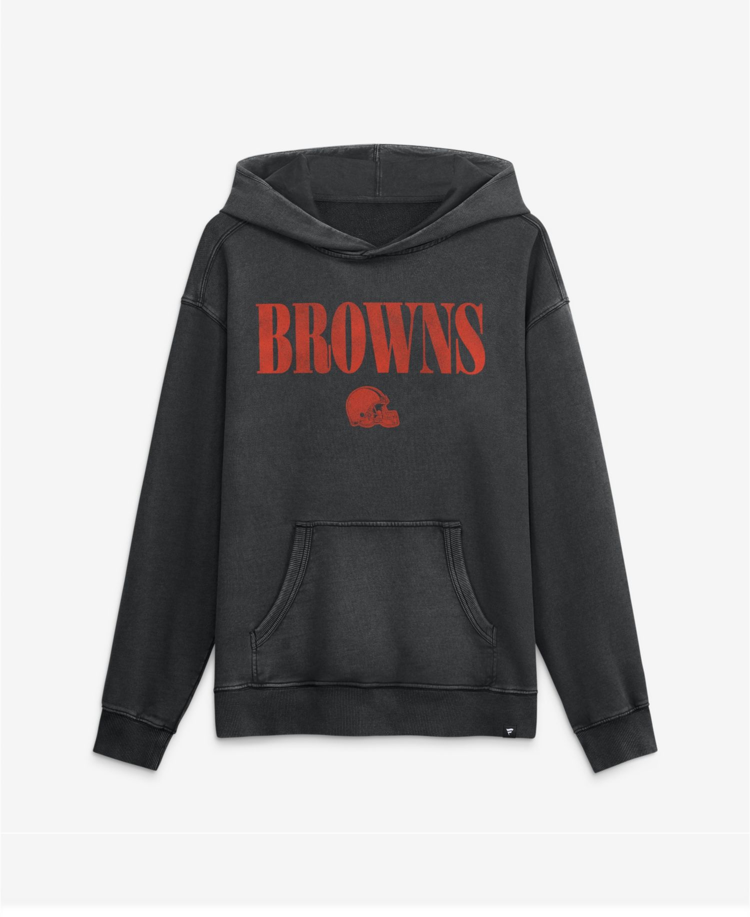 Men's Black Cleveland Browns Relaxed Intense Rivalry French Terry Hoodie