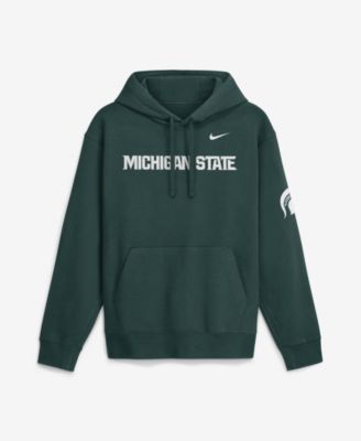 Men's Green Michigan State Spartans 2026 Sideline Club Fleece Hoodie