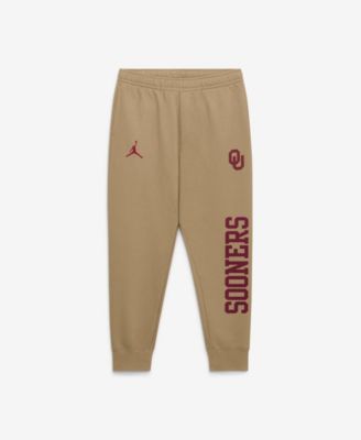 Men's  Beige Oklahoma Sooners Primetime Club Fleece Joggers
