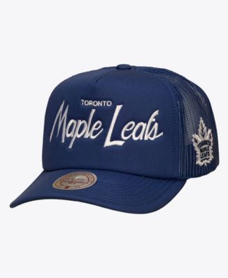 Men's Blue Toronto Maple Leafs Head Coach Trucker Adjustable Hat