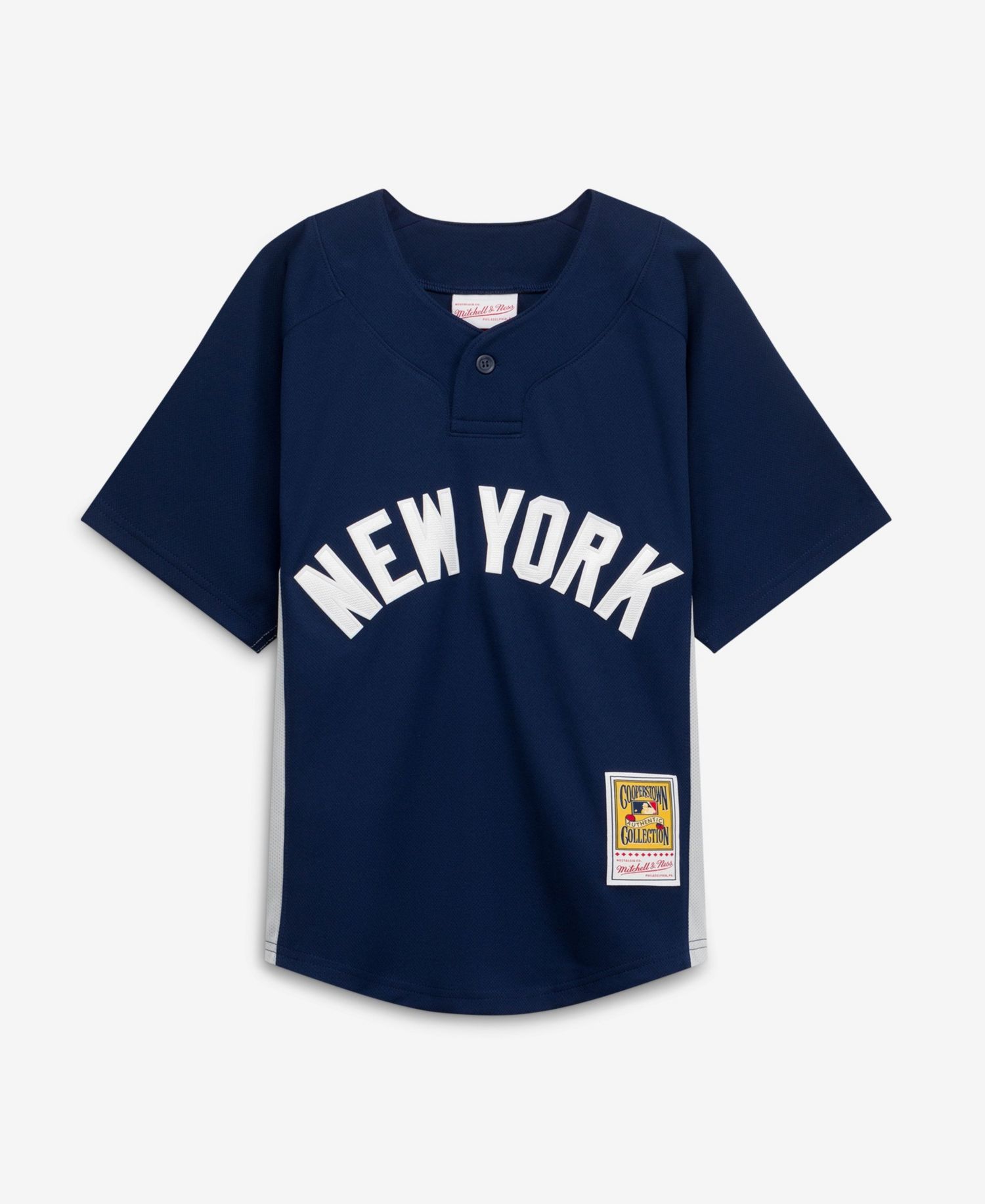 Big Boys and Girls CC Sabathia Navy New York Yankees Mesh Batting Practice Jersey