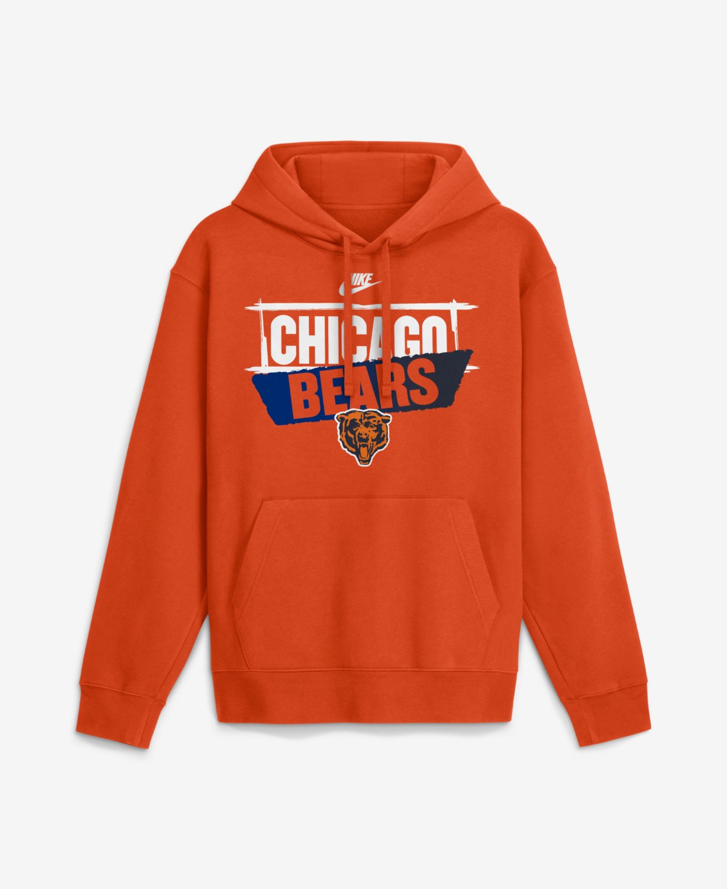 Men's Orange Chicago Bears Rewind Club Hoodie