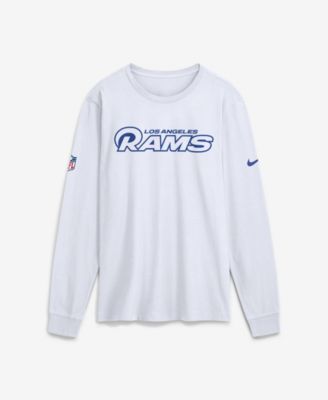 Men's Los Angeles Rams Fearsome White Option Offense Long Sleeve T-Shirt