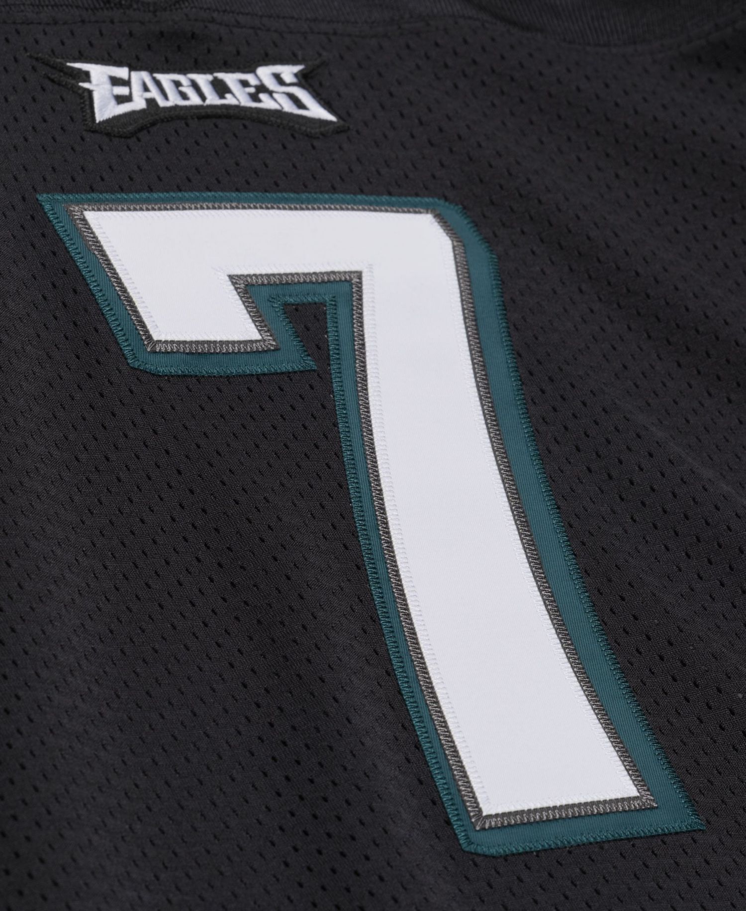 Men's Michael Vick Black Philadelphia Eagles 2012 Authentic Throwback Jersey