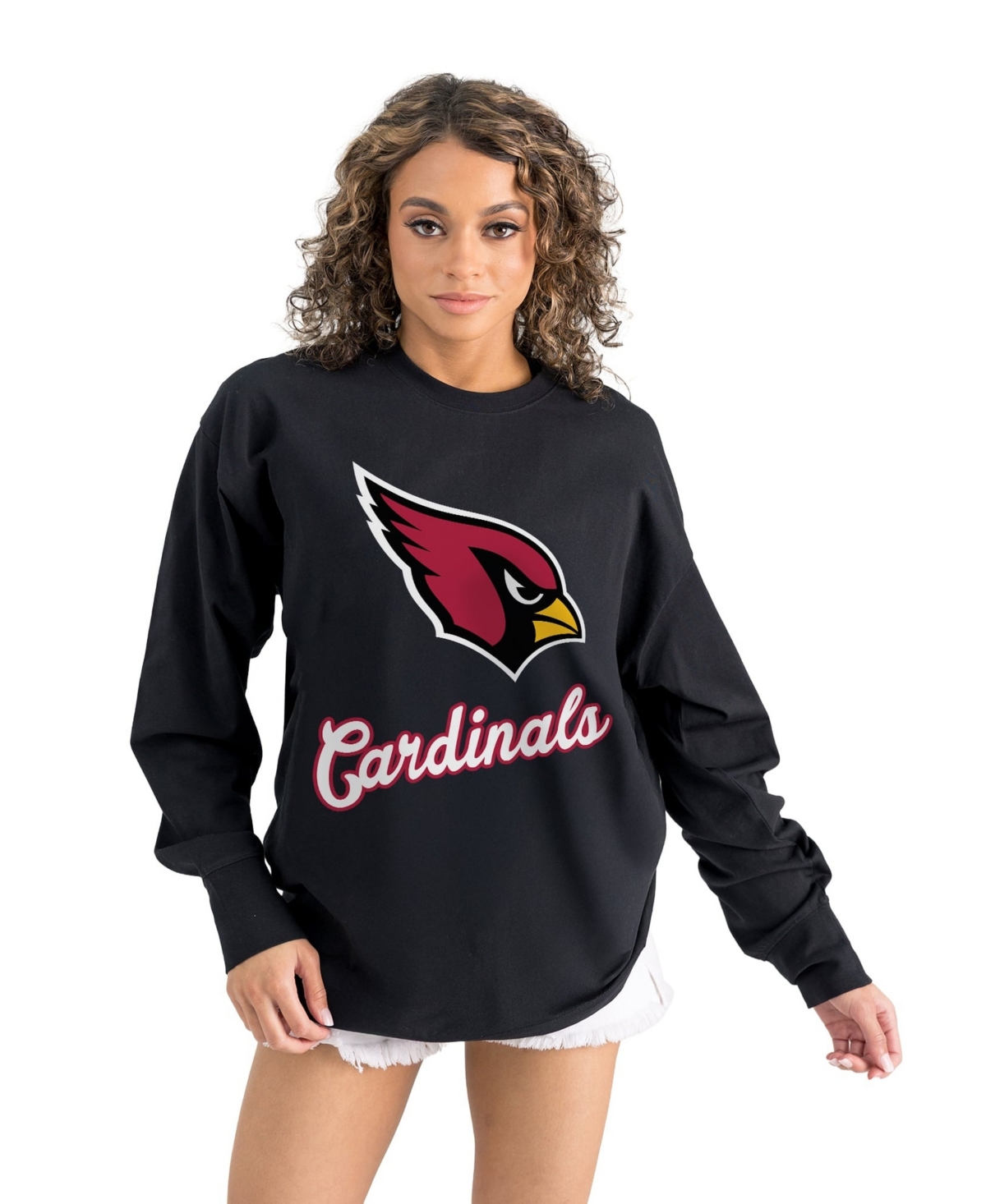 Gameday Couture Women's Arizona Cardinals Oversized Long-Sleeve T-Shirt