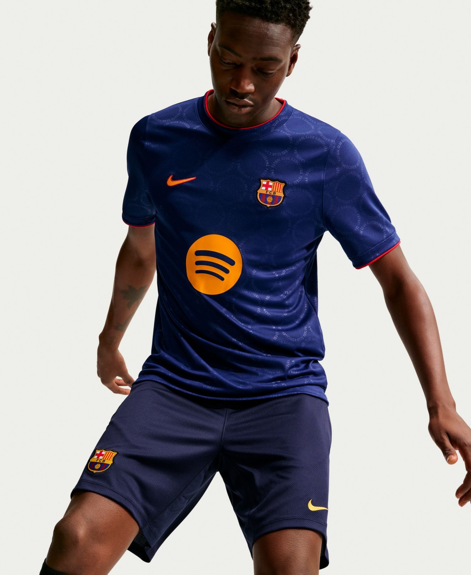 Men's Royal Barcelona 2026/27 Third Dri-FIT Pre-Match Top