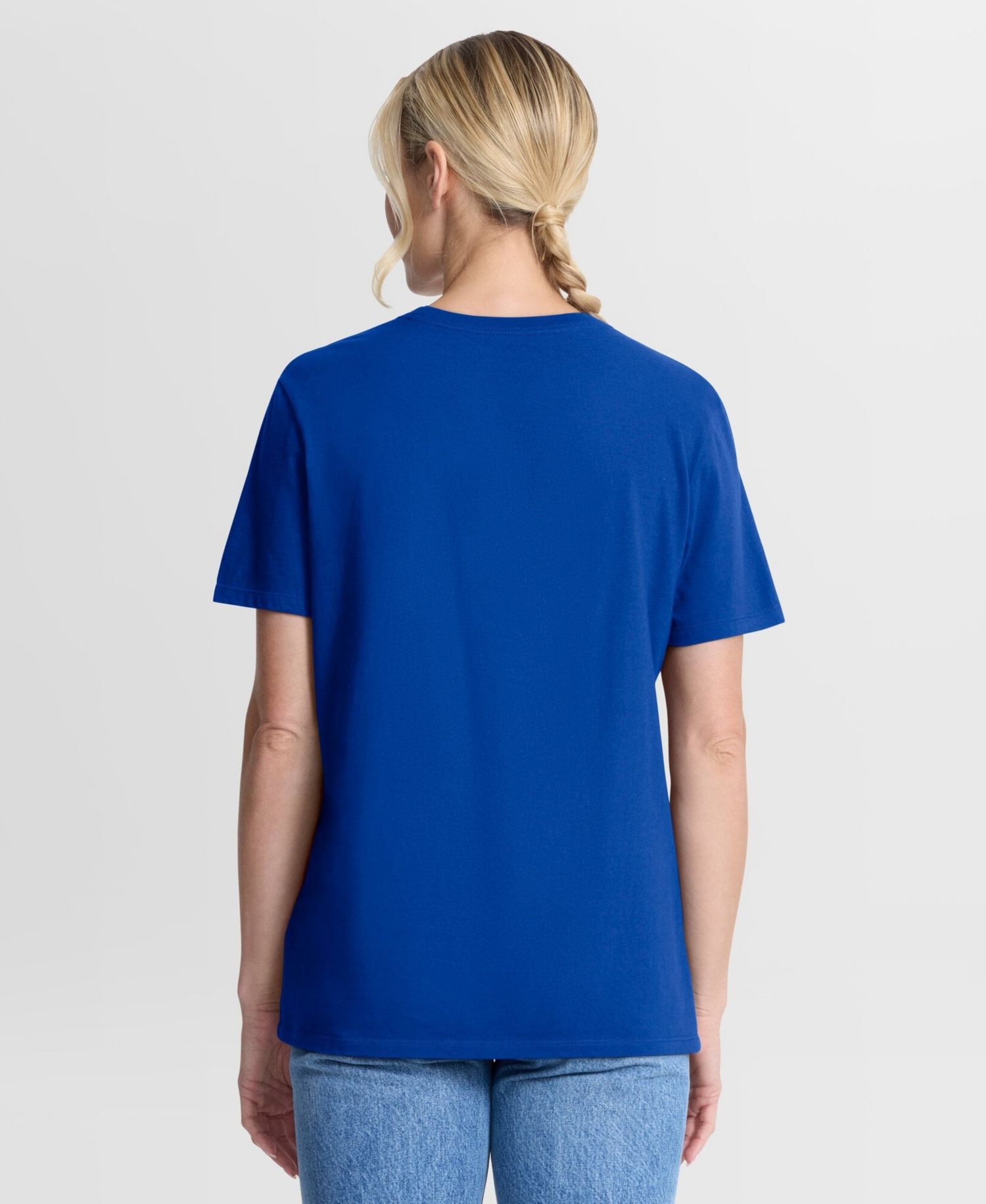 Women's Royal Kentucky Wildcats Script Mantra Logo T-Shirt