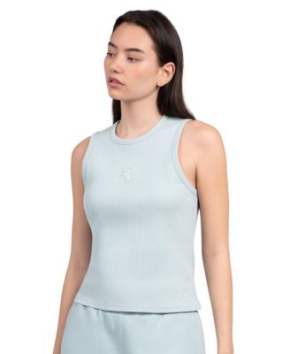 Women's Mint Chicago White Sox Pastels Ribbed Tank Top