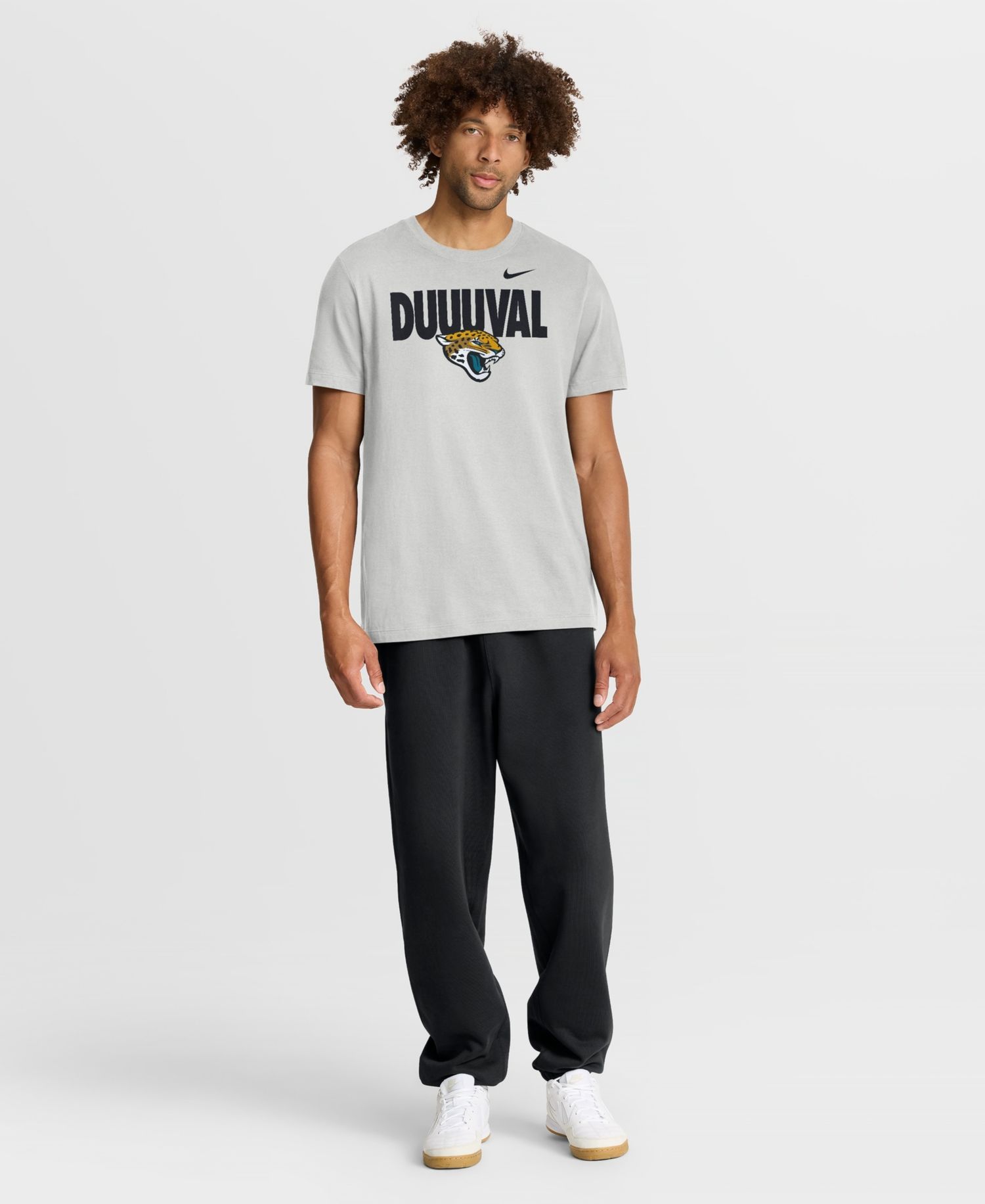 Men's Gray Jacksonville Jaguars We Run This T-Shirt