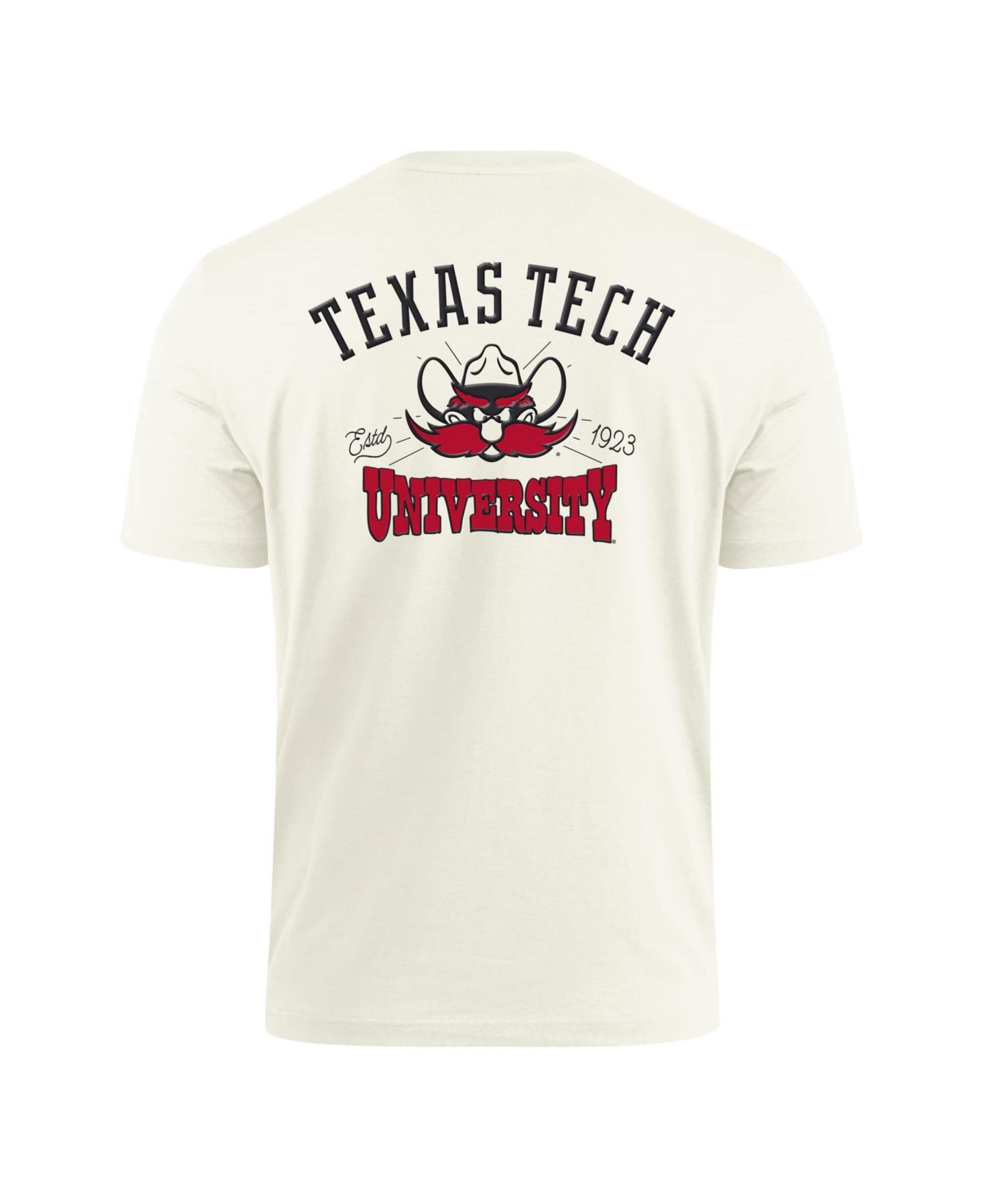 Men's Natural Texas Tech Red Raiders Elevated Fan T-Shirt
