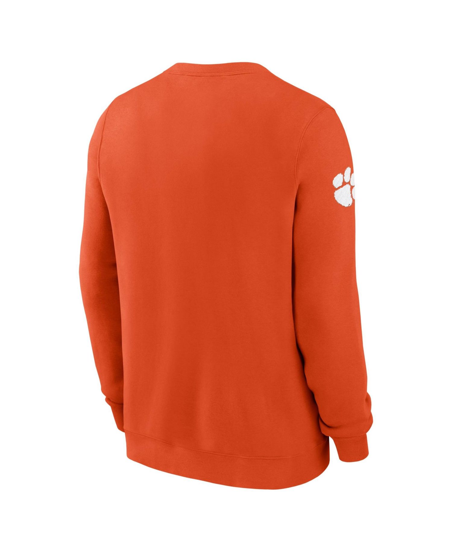 Men's Orange Clemson Tigers 2026 Sideline Club Sweatshirt