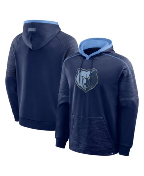 Мужское худи Fanatics Navy Memphis Grizzlies Pick Roll Defender Pullover