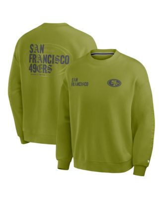 Men's Green San Francisco 49ers Oversized Type Play Multi Sweatshirt