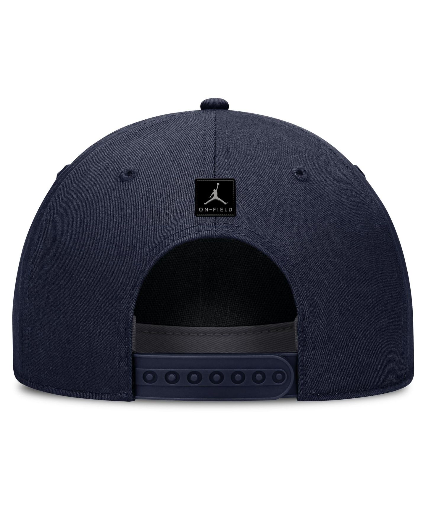 Мужские головные уборы Jordan Navy North Carolina Tar Heels 2026 Sideline Dri-FIT Rise Adjustable Hat — фото 5