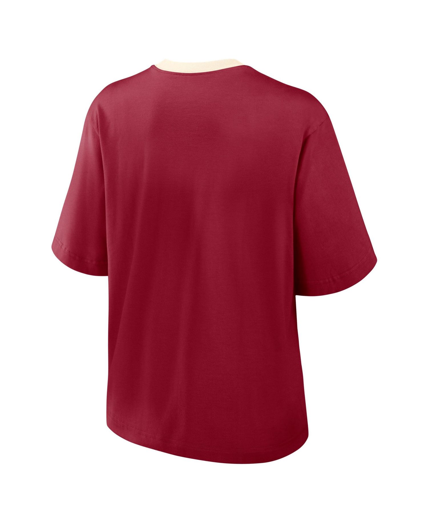 Women's Crimson Alabama Crimson Tide Legacy Fight Song Boxy T-Shirt