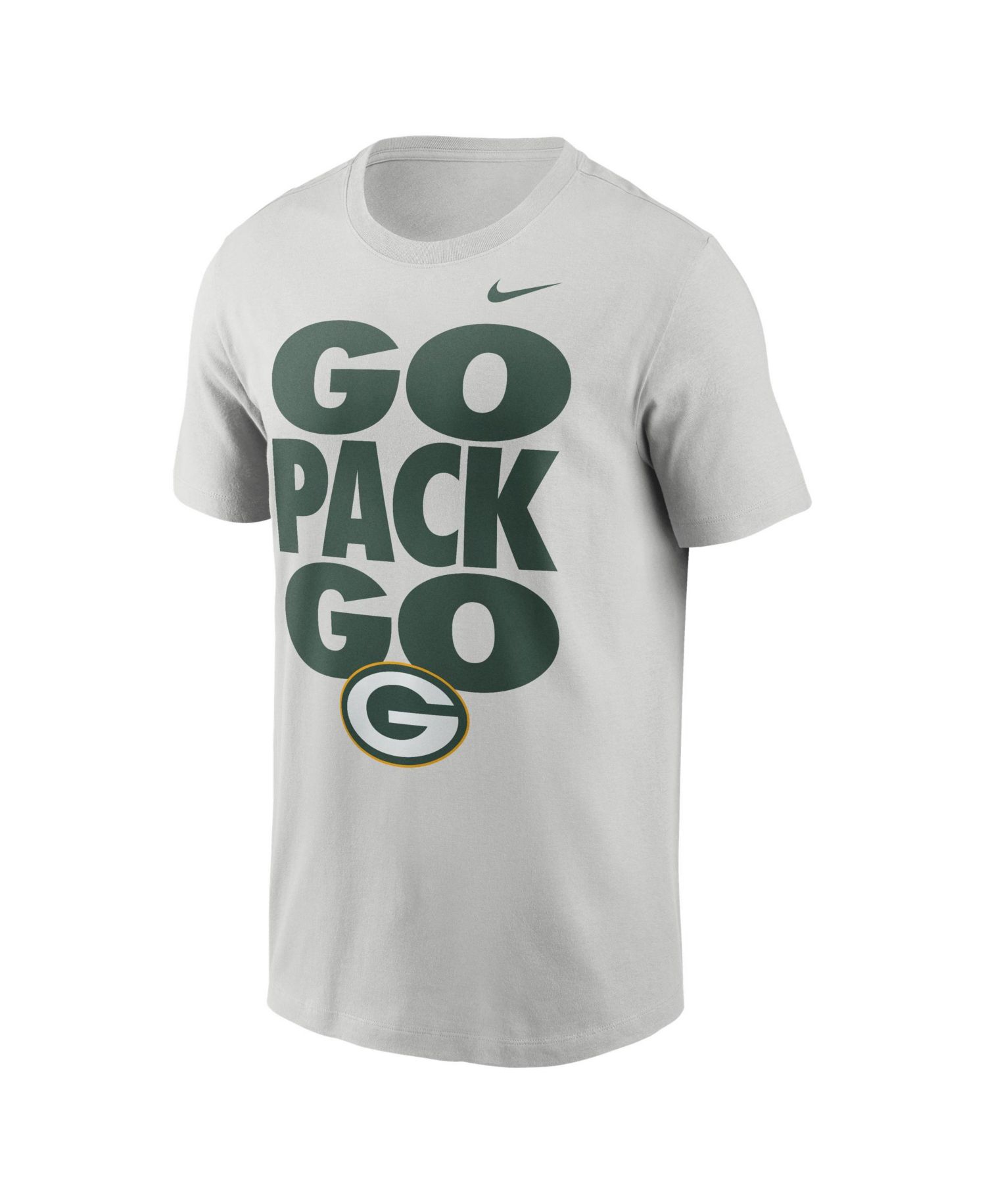 Men's Gray Green Bay Packers We Run This T-Shirt